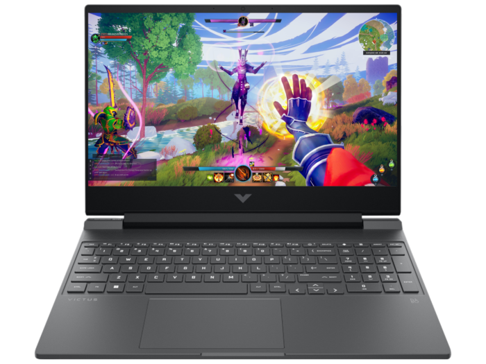 HP Victus 39.6 cm (15.6) Gaming Laptop 15-fa2309TX, Silver - 39.6 cm (15.6) - Mica silver, black chrome logo (C25MSPA)