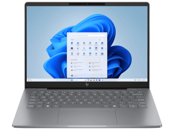 HP OmniBook 7 35.6 cm (14) AI Laptop 14-fr0789TU, Silver - 35.56 cm (14) - Meteor silver aluminum (C58RFPA)