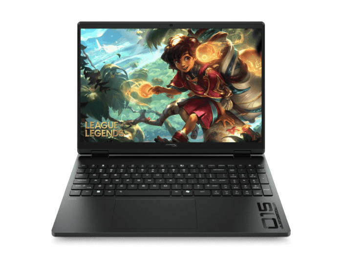 HyperX OMEN 38.9 cm (15.3) Gaming Laptop PC 15-ga0005TX, Black