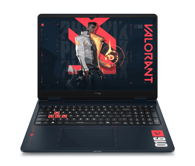 HyperX OMEN 40.6 cm (16) VALORANT Edition Gaming Laptop - NVIDIA® GeForce RTX™ 5060 PC 16-ap1059AX, Black