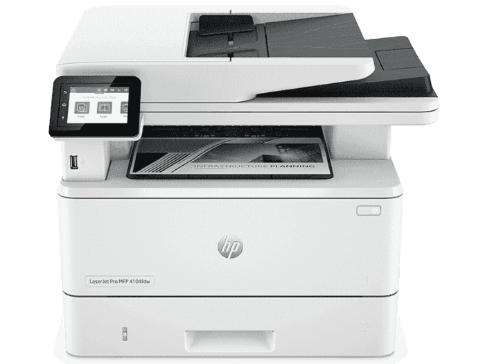 HP LaserJet Pro MFP 4104fdw Printer (2Z634A)