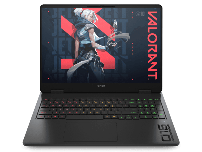 HP OMEN Gaming Laptop 16-ap0181AX, Black - 40.5 cm (16) - Shadow black, black chrome logo (C74VNPA)