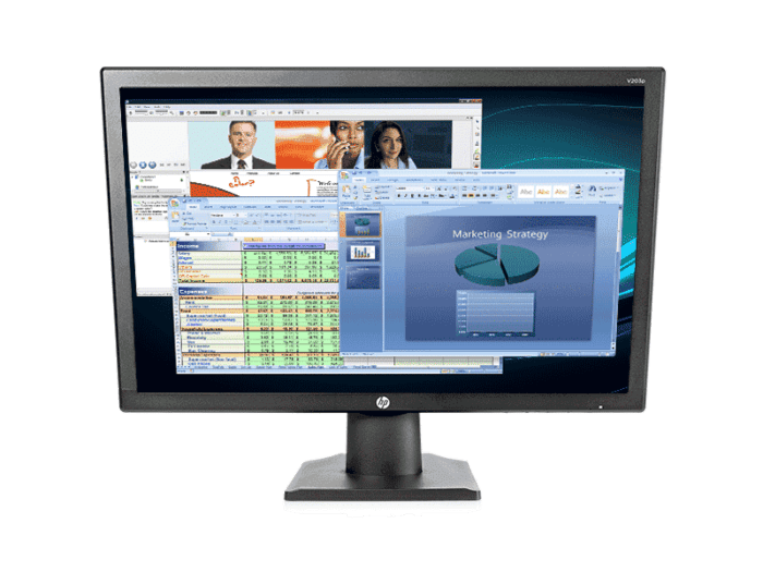 HP V203p 43.53 cm (19.5) Monitor HP Online Store