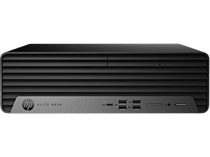 HP Elite SFF 805 G9 Desktop PC - Without Screen - Black (B17A1PT) - Center facing