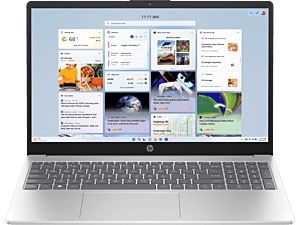 HP Laptop 39.6 cm (15.6) 15-fd0466TU, Silver - 39.62 cm (15.6) - Natural silver (B61ZGPA)