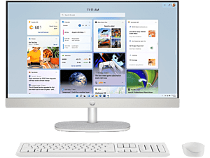 HP 60.5 cm (23.8) All-in-One Desktop PC 24-cr0016in - 60.5 cm (23.8) - Shell white (C34WKPA)
