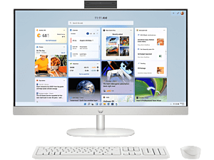 HP 68.6 cm (27) All-in-One Desktop PC 27-cr0068in - 68.6 cm (27) - Shell white (BC9Z6PA)