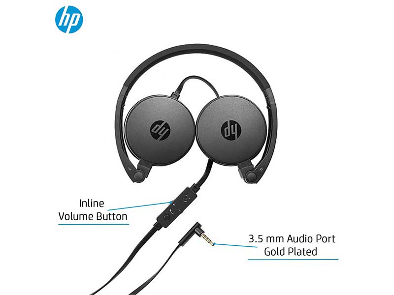 HP H2800 Black Headset - Shop HP.com India