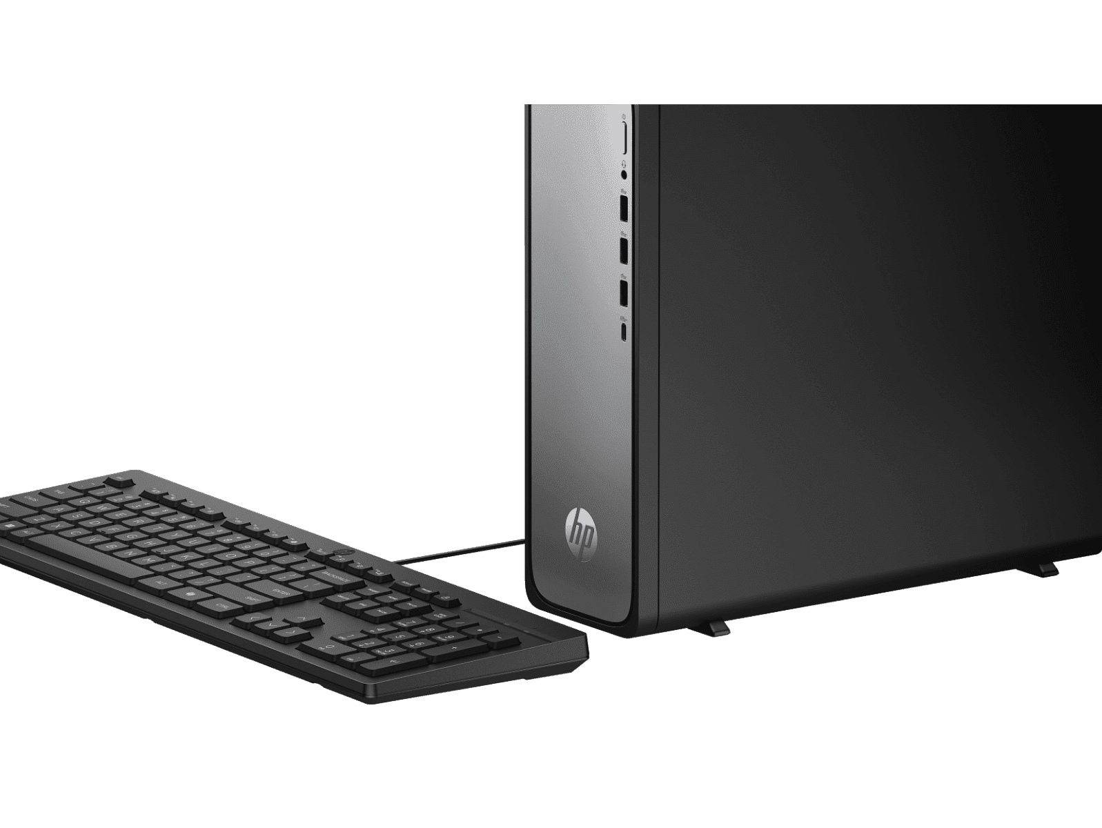 4/5まで HP OmniDesk Slim Desktop HP OmniDesk Slim Desktop PC, Intel Processor 300, 8 GB RAM, 256 GB