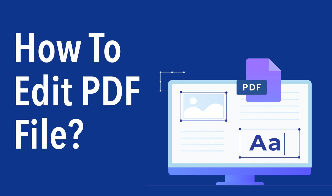 How to edit pdf file