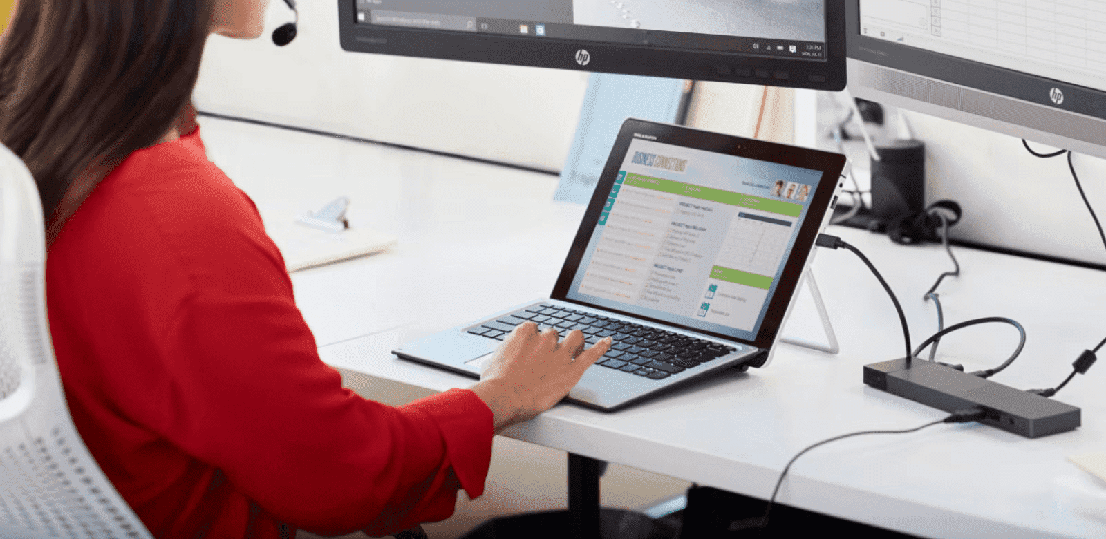 HP USB-C accessories for modern workspaces 