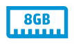 4GB memory